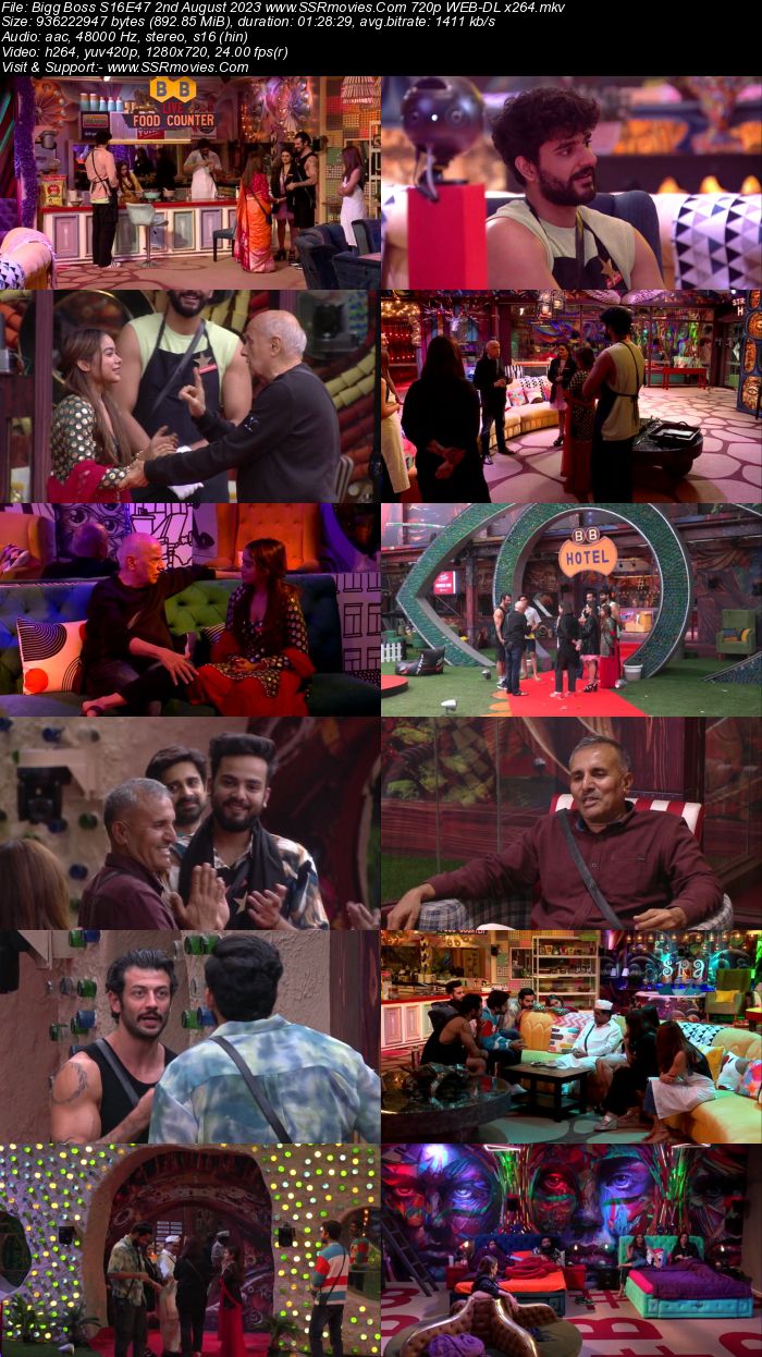 Bigg Boss OTT 2023 S02E47 2nd August 2023 720p 480p WEB-DL x264 Download