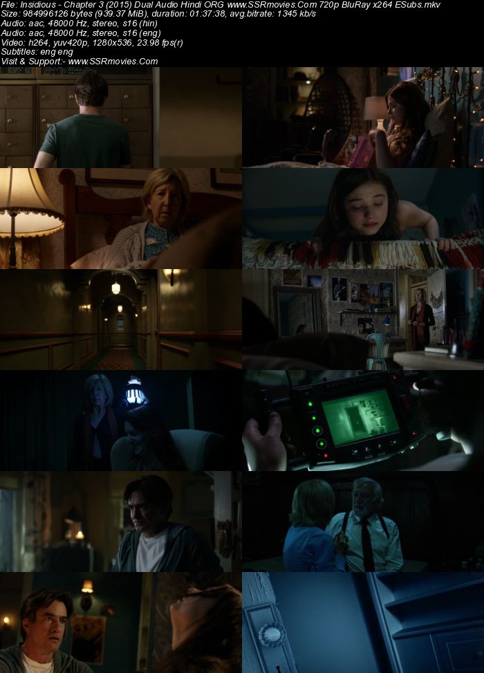 Insidious: Chapter 3 2015 Dual Audio Hindi ORG 1080p 720p 480p BluRay x264 ESubs Full Movie Download