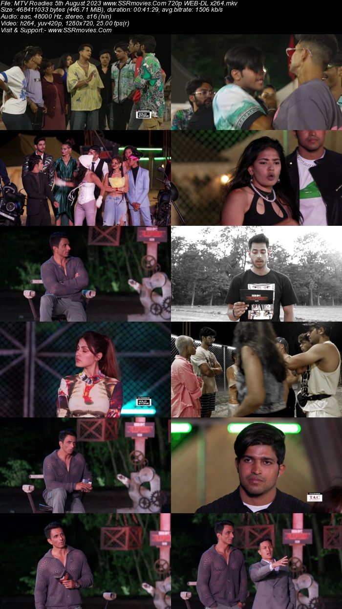 MTV Roadies S19 5th August 2023 720p 480p WEB-DL x264 Download