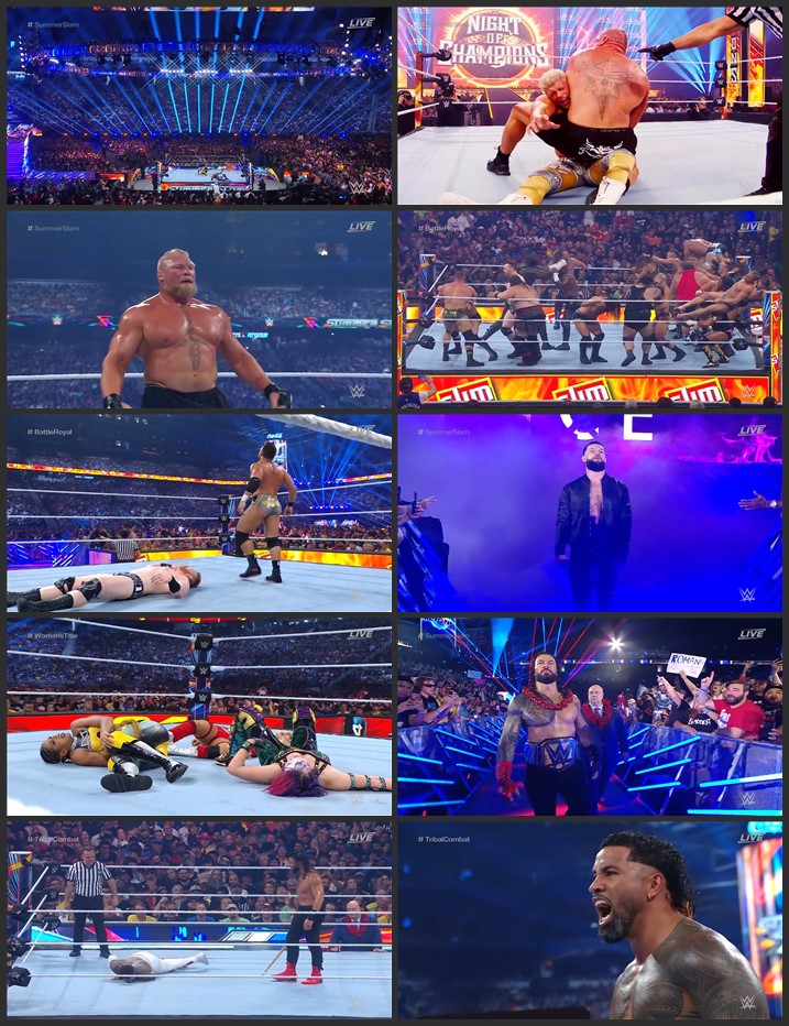 WWE SummerSlam 2023 PPV 1080p 720p 480p WEBRip x264 Download