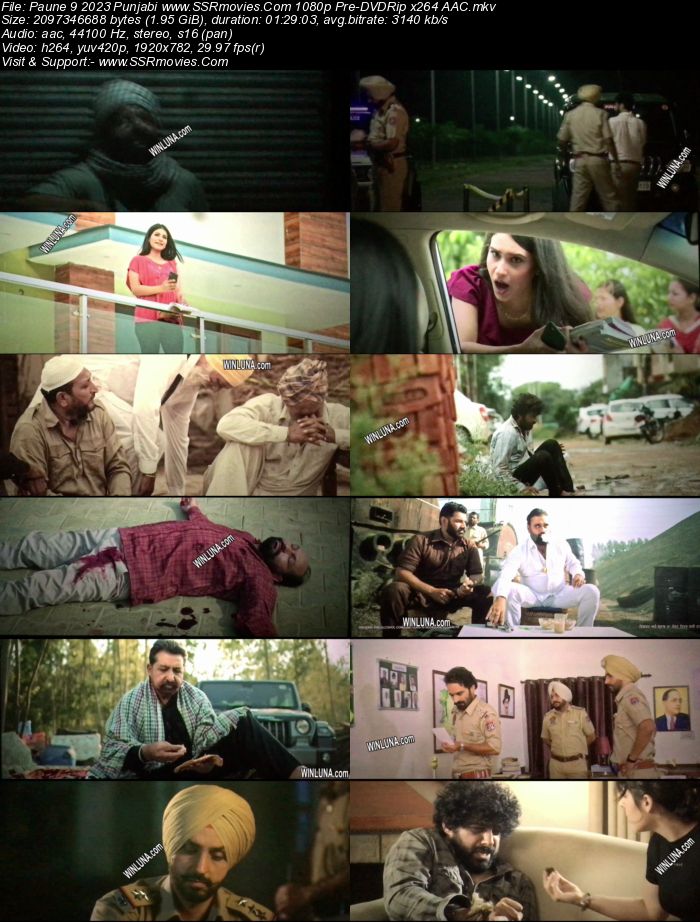 Paune 9 2023 Punjabi 1080p 720p 480p Pre-DVDRip x264 Full Movie Download