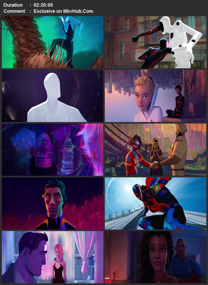 Spider-Man: Across the Spider-Verse 2023 English 720p 1080p WEB-DL x264 ESubs Download