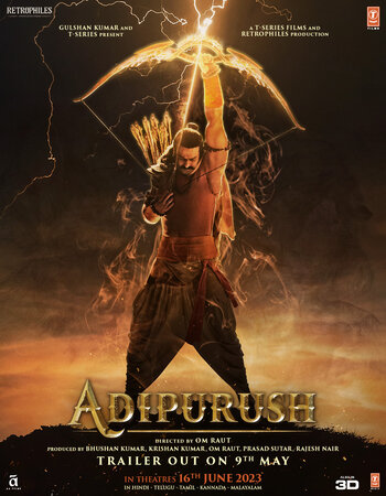 Adipurush 2023 Hindi (ORG 5.1) 1080p 720p 480p WEB-DL x264 ESubs Full Movie Download