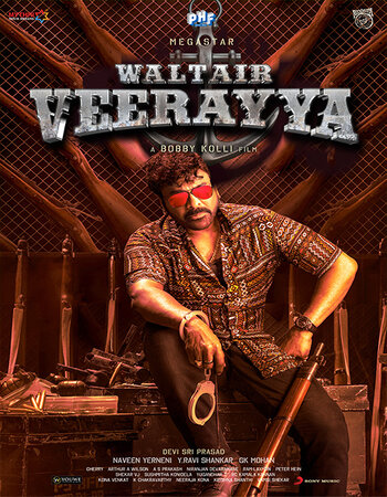 Waltair Veerayya 2023 NF UNCUT Dual Audio [Hindi-Telugu] ORG 720p 1080p WEB-DL x264 ESubs