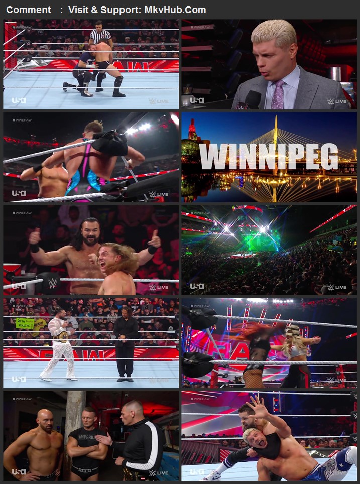 WWE Monday Night Raw 14th August 2023 720p WEBRip x264 1.4GB Download