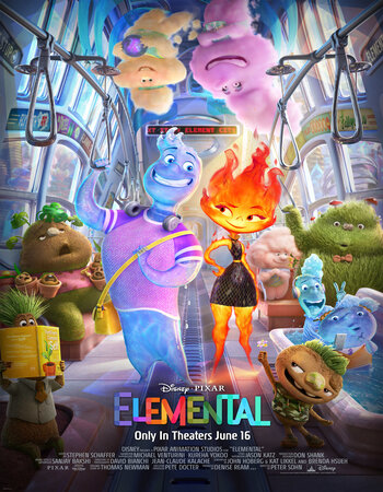 Elemental 2023 Dual Audio [Hindi (Cleaned) – English ORG] 720p 1080p WEB-DL x264