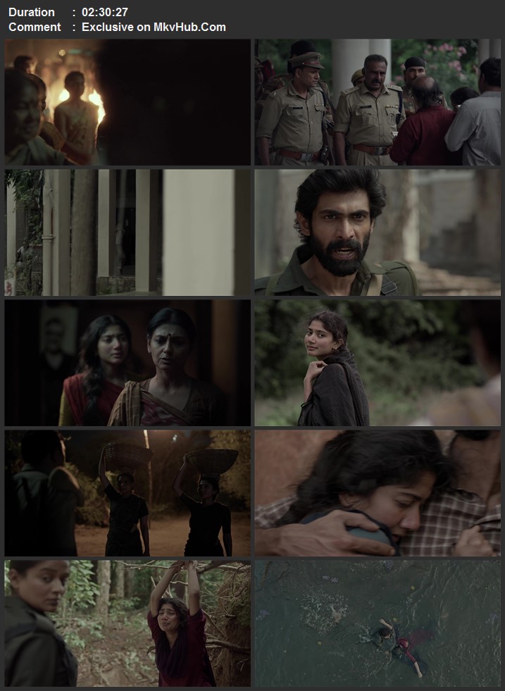 Virata Parvam 2022 Dual Audio [Hindi-Telugu] 720p 1080p WEB-DL x264 ESubs Download