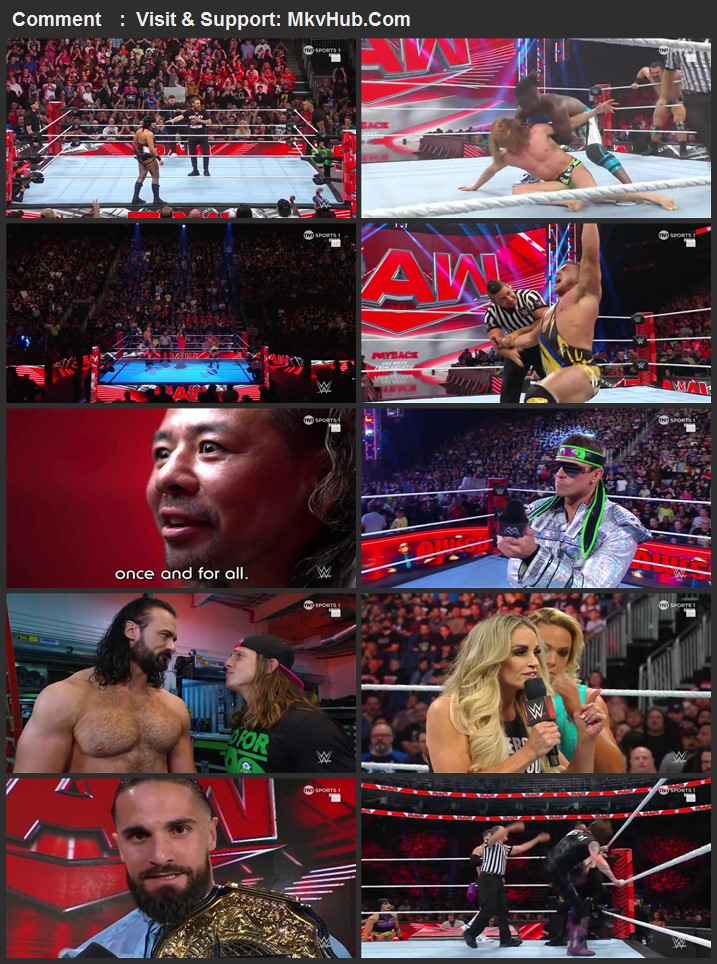 WWE Monday Night Raw 21st August 2023 720p WEBRip x264 1.29GB Download