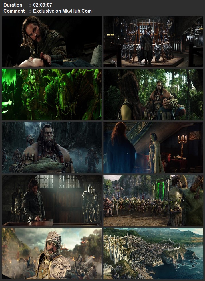 Warcraft 2016 Dual Audio [Hindi-English] 720p 1080p BluRay x264 ESubs Download