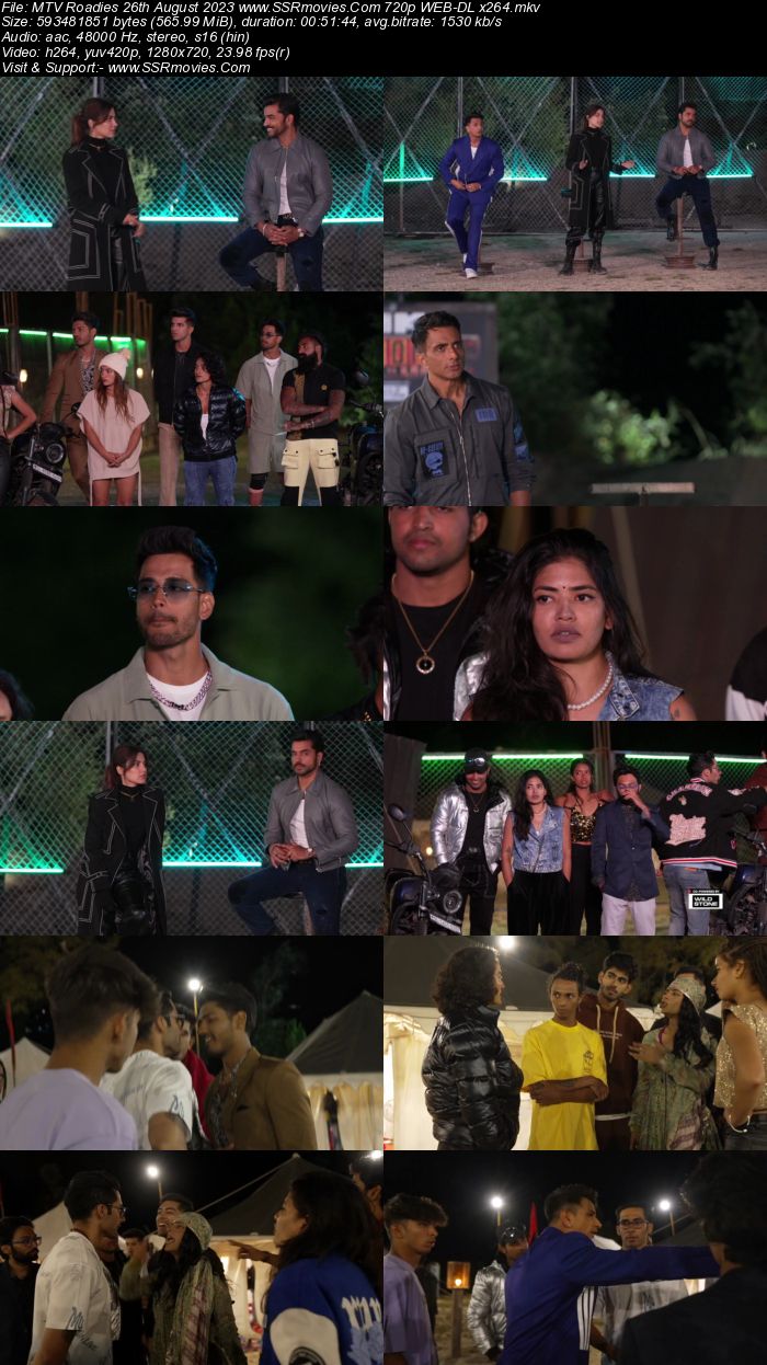 MTV Roadies S19 26th August 2023 720p 480p WEB-DL x264 Download