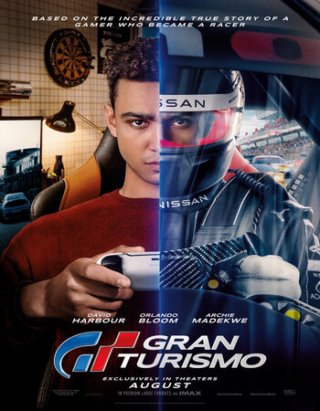 Gran Turismo 2023 Dual Audio Hindi (Cleaned) 1080p 720p 480p HDTS x264 ESubs Full Movie Download