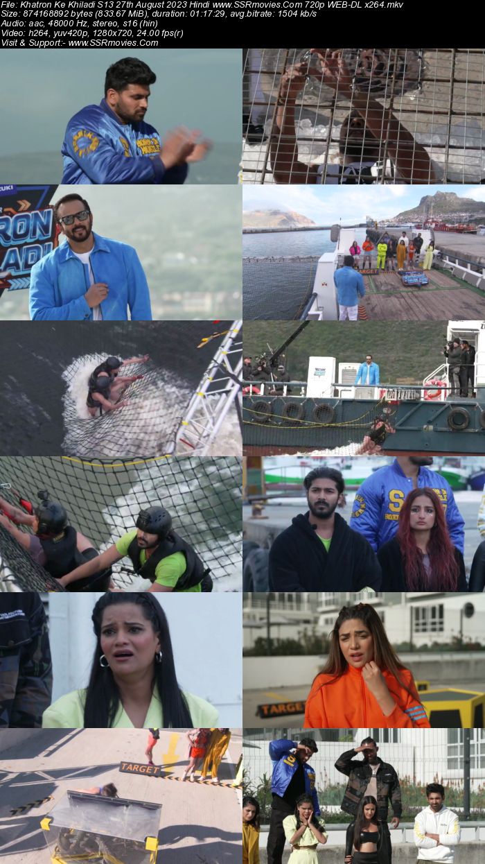 Khatron Ke Khiladi S13 27th August 2023 720p 480p WEB-DL x264 Download