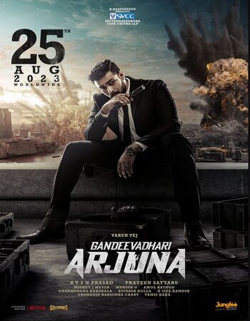 Gandeevadhari Arjuna 2023 Dual Audio [Hindi (Studio DUB) – Telugu CAM] 720p 1080p HQ DVDScr x264 AAC HC-ESub