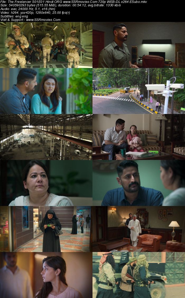 The Freelancer 2023 S01 Complete Hindi ORG 1080p 720p 480p WEB-DL x264 ESubs Download