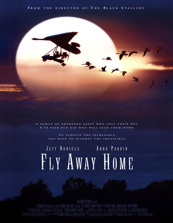 Fly Away Home 1996 Dual Audio Hindi ORG 1080p 720p 480p BluRay x264 ESubs Full Movie Download