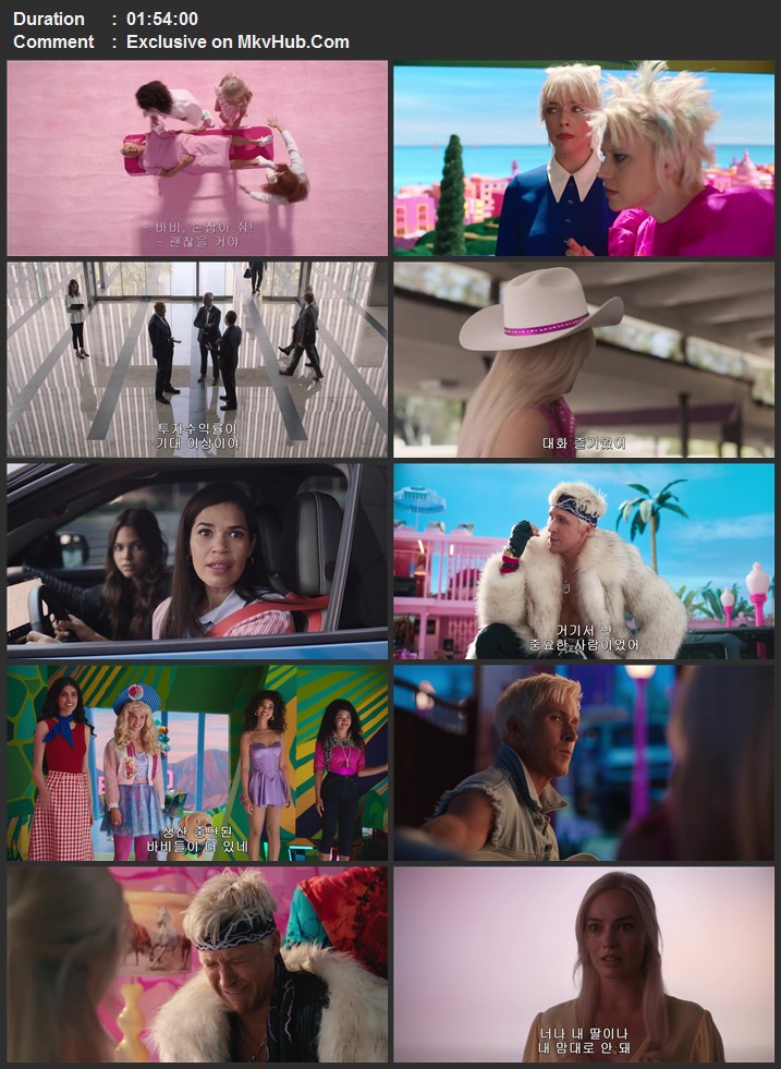 Barbie 2023 English 720p 1080p WEB-DL x264 ESubs Download