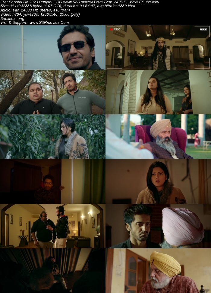 Bhootni De 2023 Punjabi ORG 1080p 720p 480p WEB-DL x264 ESubs Full Movie Download