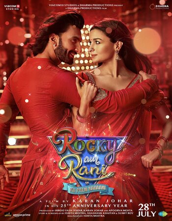 Rocky Aur Rani Kii Prem Kahaani 2023 AMZN Hindi (ORG 5.1) 1080p 720p 480p WEB-DL x264 ESubs Full Movie Download