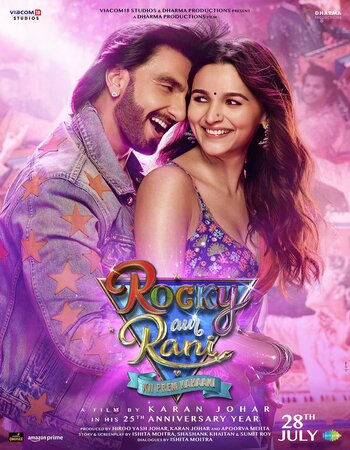 Rocky Aur Rani Ki Prem Kahani 2023 AMZN Hindi ORG 720p 1080p WEB-DL x264 ESubs