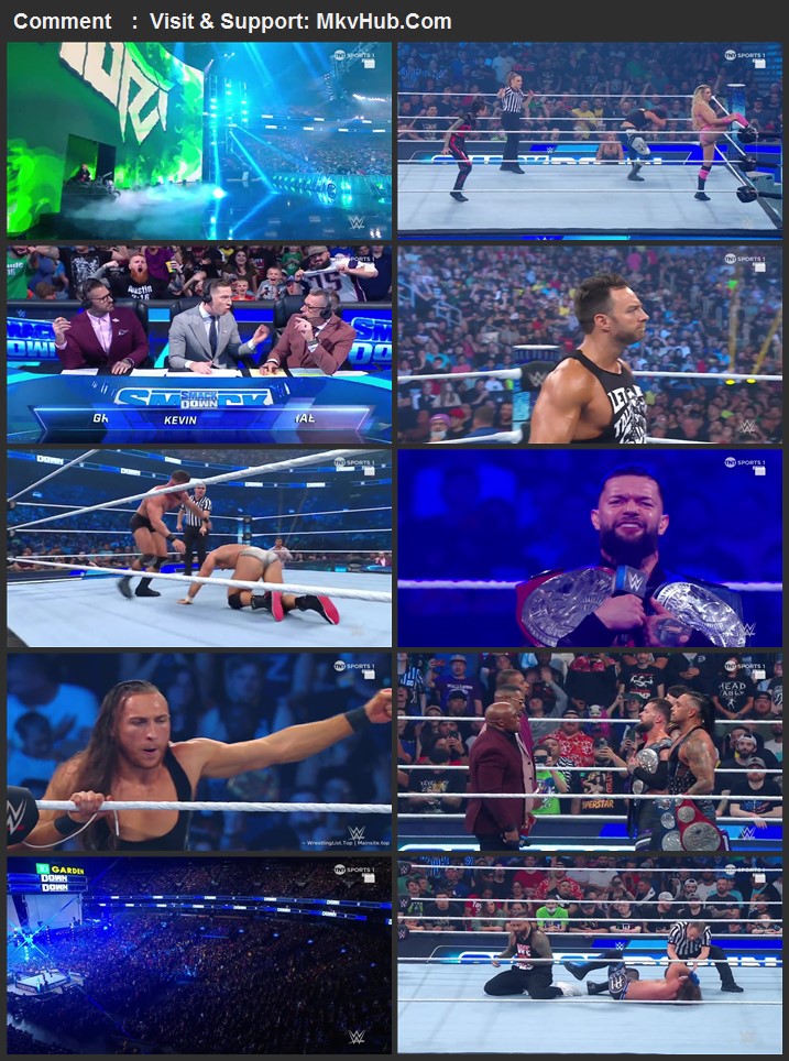 WWE Friday Night SmackDown 8th September 2023 720p WEBRip x264 900MB Download