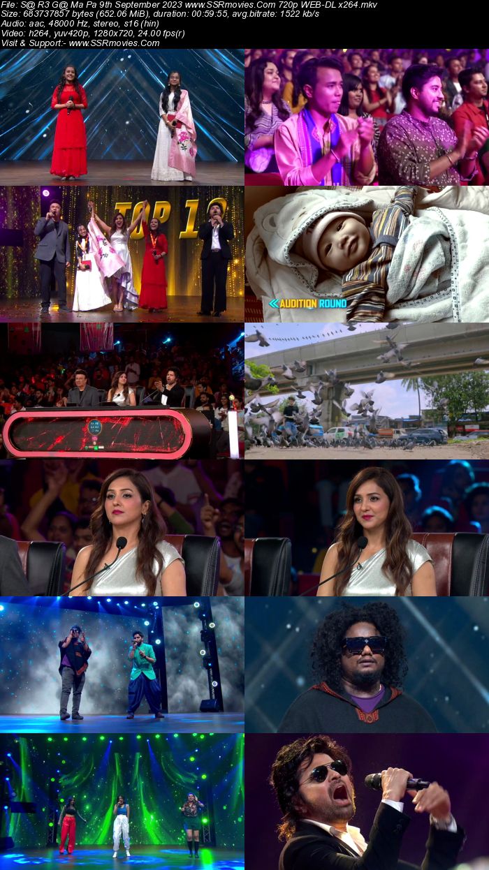 Sa Re Ga Ma Pa 9th September 2023 720p 480p WEB-DL x264 300MB Download