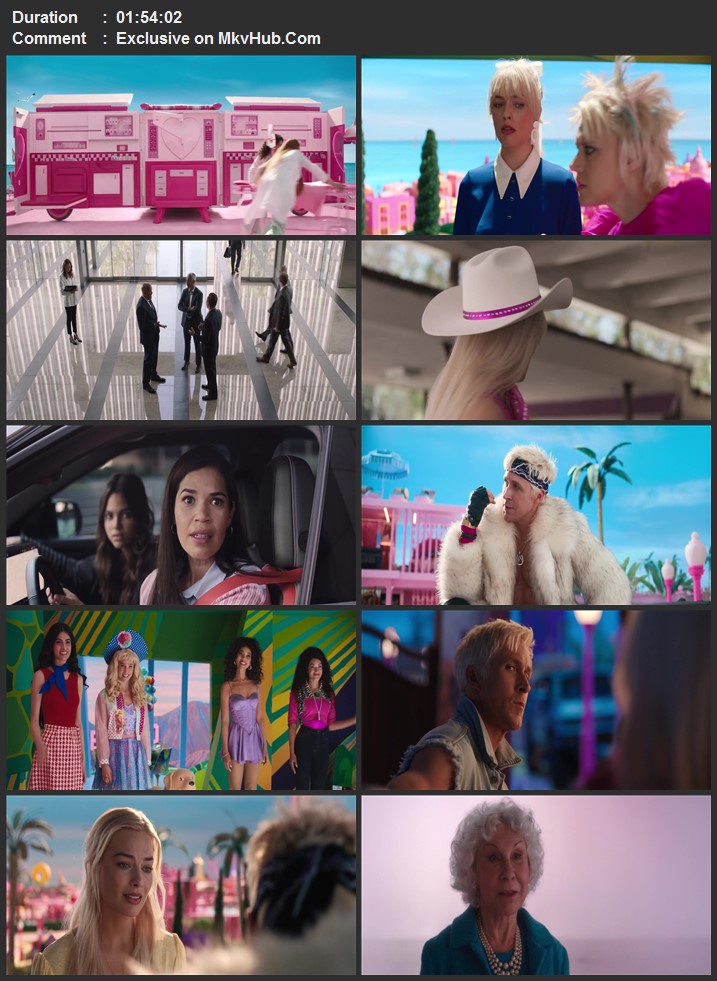 Barbie 2023 English 720p 1080p WEB-DL x264 ESubs Download