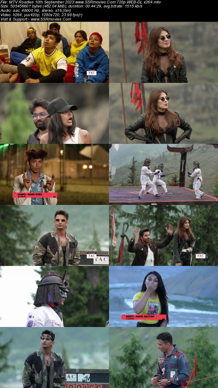 MTV Roadies S19 10th September 2023 720p 480p WEB-DL x264 Download