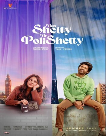 Miss Shetty Mr Polishetty 2023 [Hindi (Studio DUB) - Telugu (CAM)] 720p 1080p Pre-DVDRip x264 ESubs Download