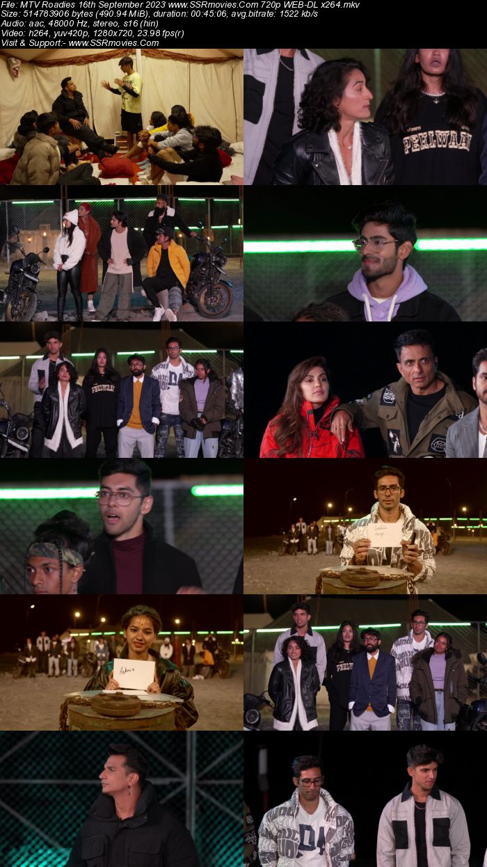 MTV Roadies S19 16th September 2023 720p 480p WEB-DL x264 Download