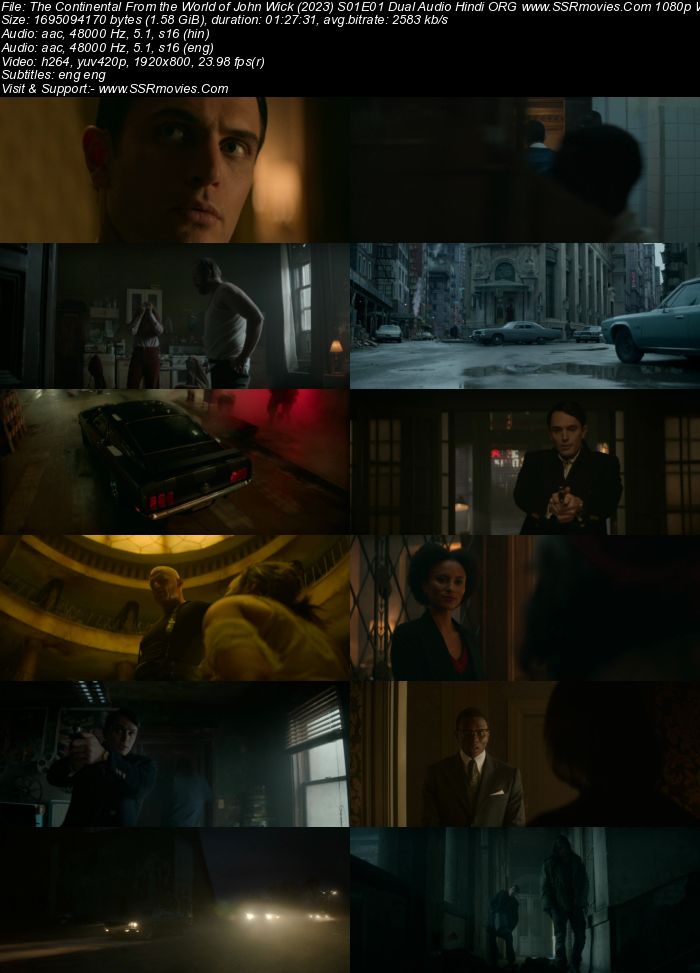 The Continental: From the World of John Wick 2023 Dual Audio Hindi (ORG 5.1) 1080p 720p 480p WEB-DL x264 ESubs Full Movie Download