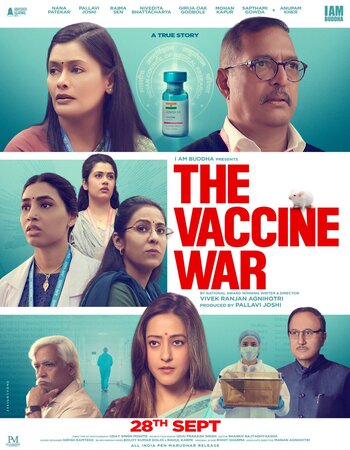The Vaccine War 2023 Hindi 1080p 720p 480p HQ DVDScr x264 ESubs Full Movie Download