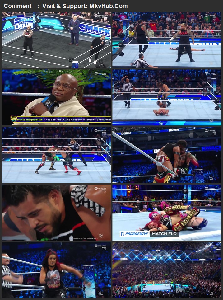 WWE Friday Night SmackDown 29th September 2023 720p WEBRip x264 950MB Download