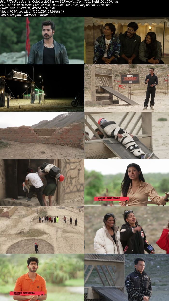 MTV Roadies S19 1st October 2023 720p 480p WEB-DL x264 Download