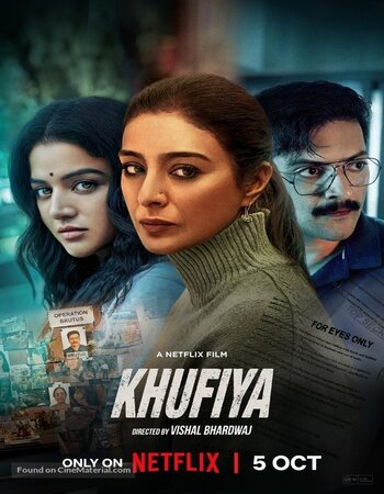 Khufiya 2023 NF Hindi (ORG 5.1) 1080p 720p 480p WEB-DL x264 ESubs Full Movie Download