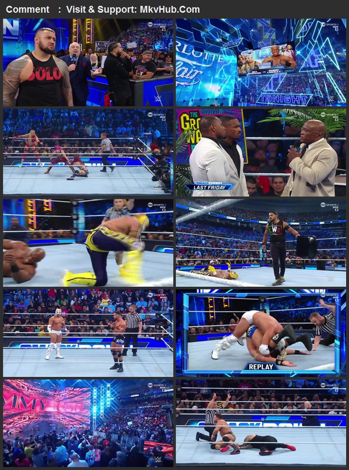 WWE Friday Night SmackDown 6th October 2023 720p WEBRip x264 950MB Download