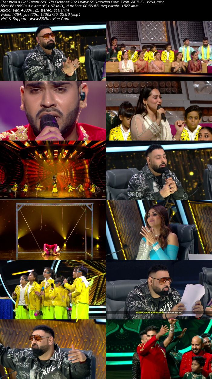 Indias Got Talent S10 7th October 2023 720p 480p WEB-DL x264 300MB Download