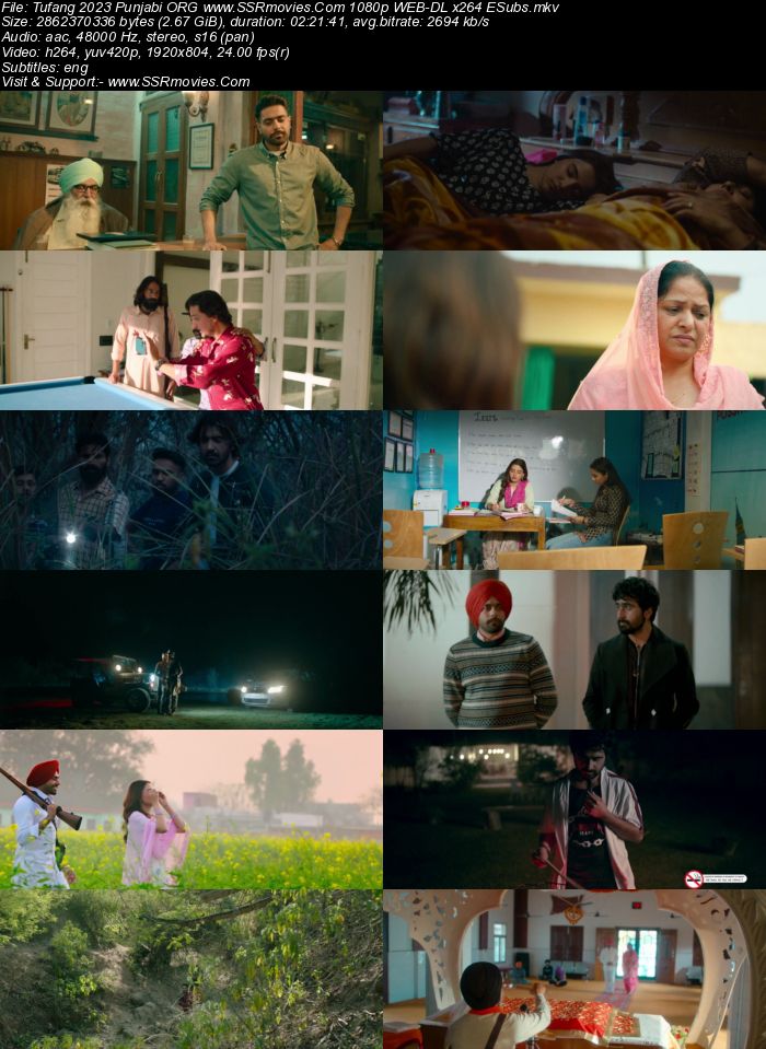 Tufang 2023 Punjabi ORG 1080p 720p 480p WEB-DL x264 ESubs Full Movie Download