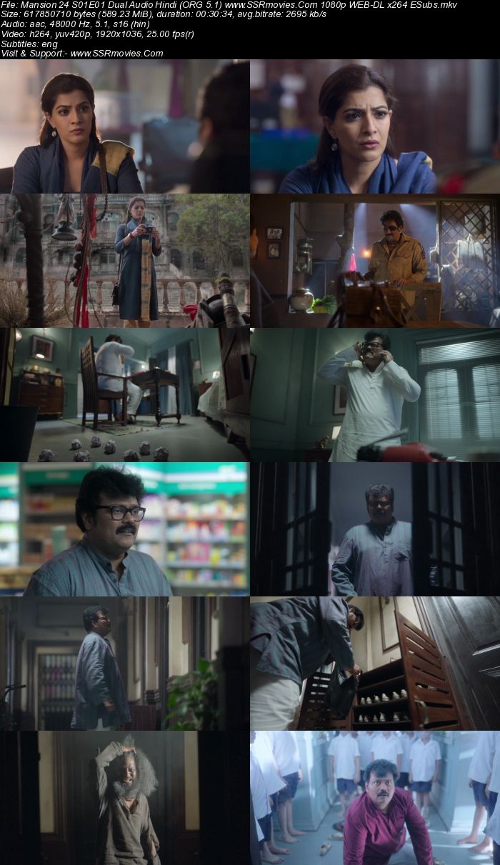 Mansion 24 2023 S01 Complete Hindi (ORG 5.1) 1080p 720p 480p WEB-DL x264 ESubs Download