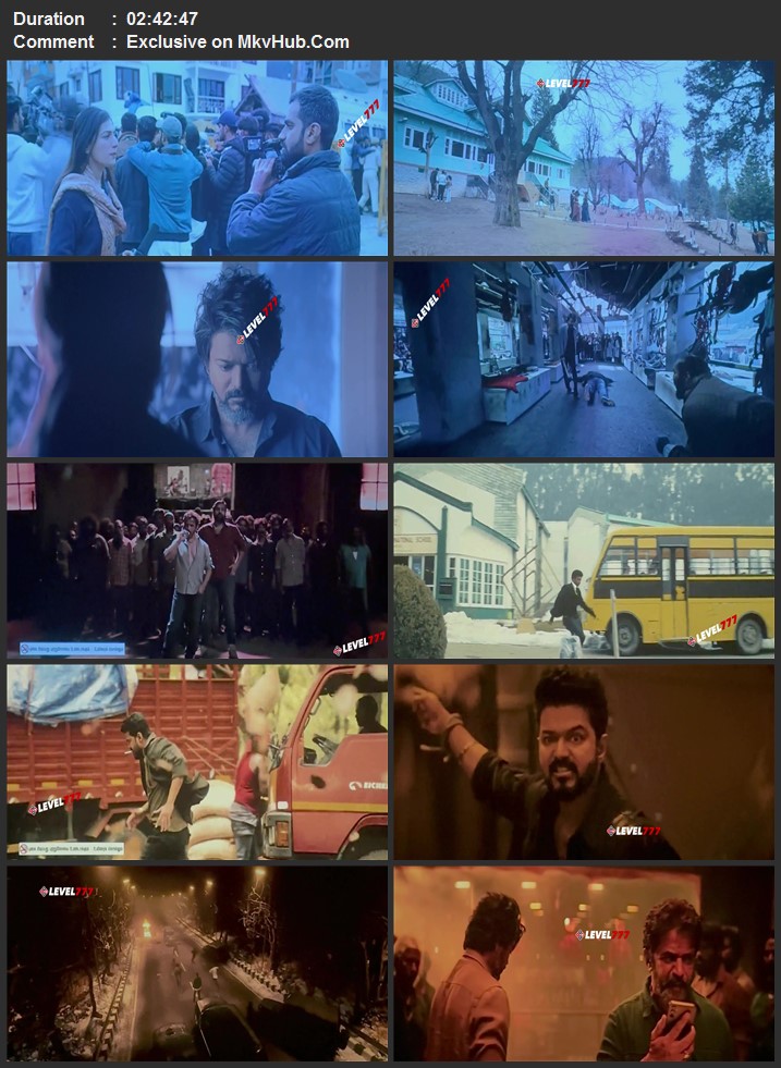 Leo 2023 Dual Audio [Hindi (Cleaned) - Tamil (Cleaned)] 720p 1080p Pre-DVDRip x264 ESubs Download