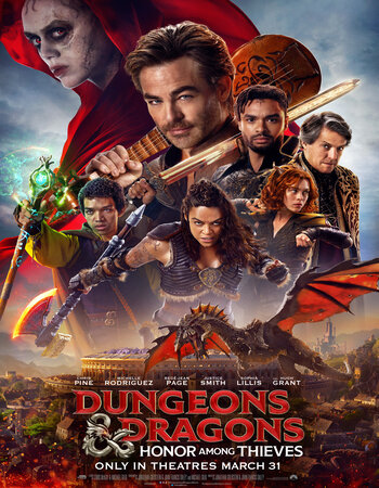 Dungeons & Dragons Honour Among Thieves 2023 720p 1080p BluRay x264 6CH ESubs