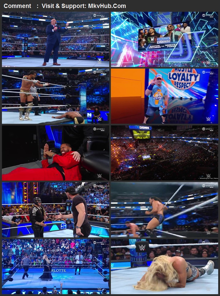 WWE Friday Night SmackDown 20th October 2023 720p WEBRip x264 950MB Download