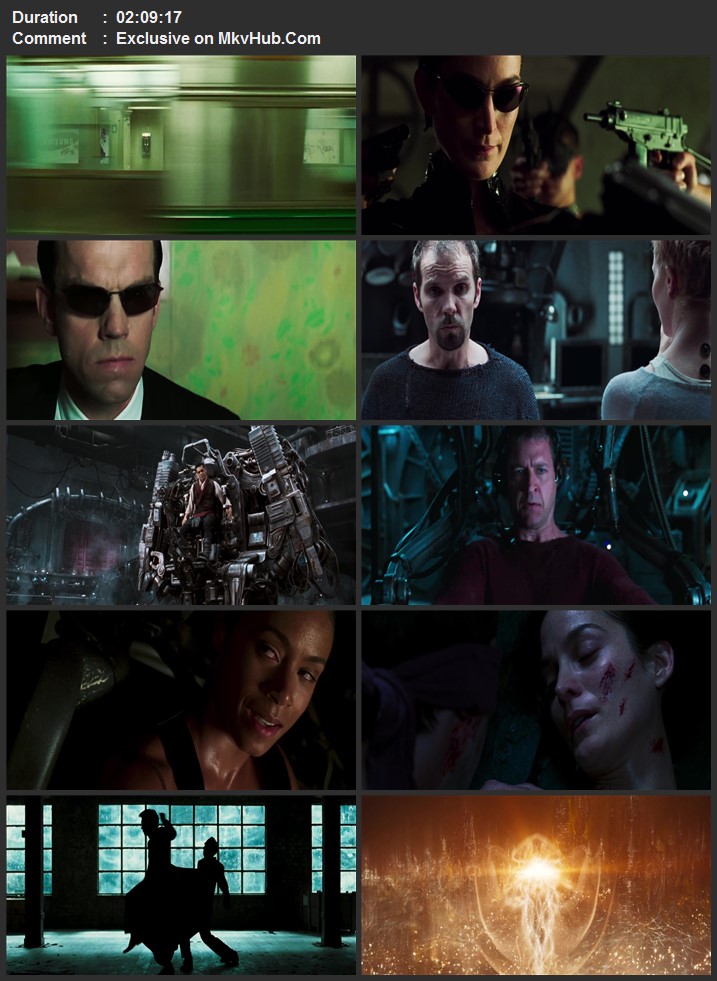 The Matrix Revolutions 2003 English 720p 1080p BluRay x264 ESubs Download