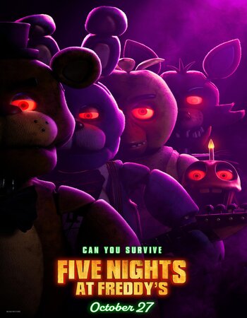 Five Nights at Freddy’s 2023 English 720p 1080p WEB-DL ESubs
