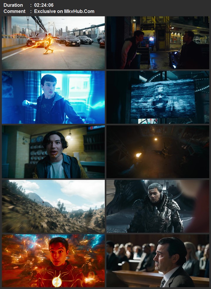 The Flash 2023 English 720p 1080p BluRay x264 ESubs Download