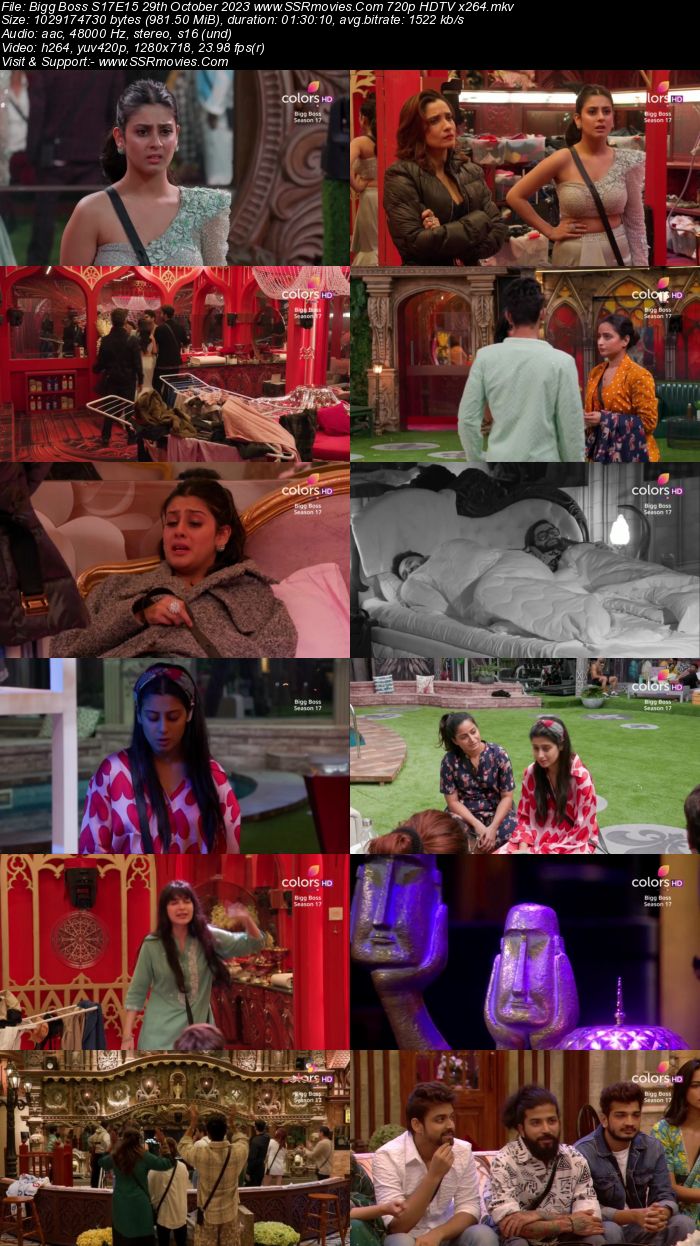 Bigg Boss S17E15 29th October 2023 720p 480p WEB-DL x264 300MB Download