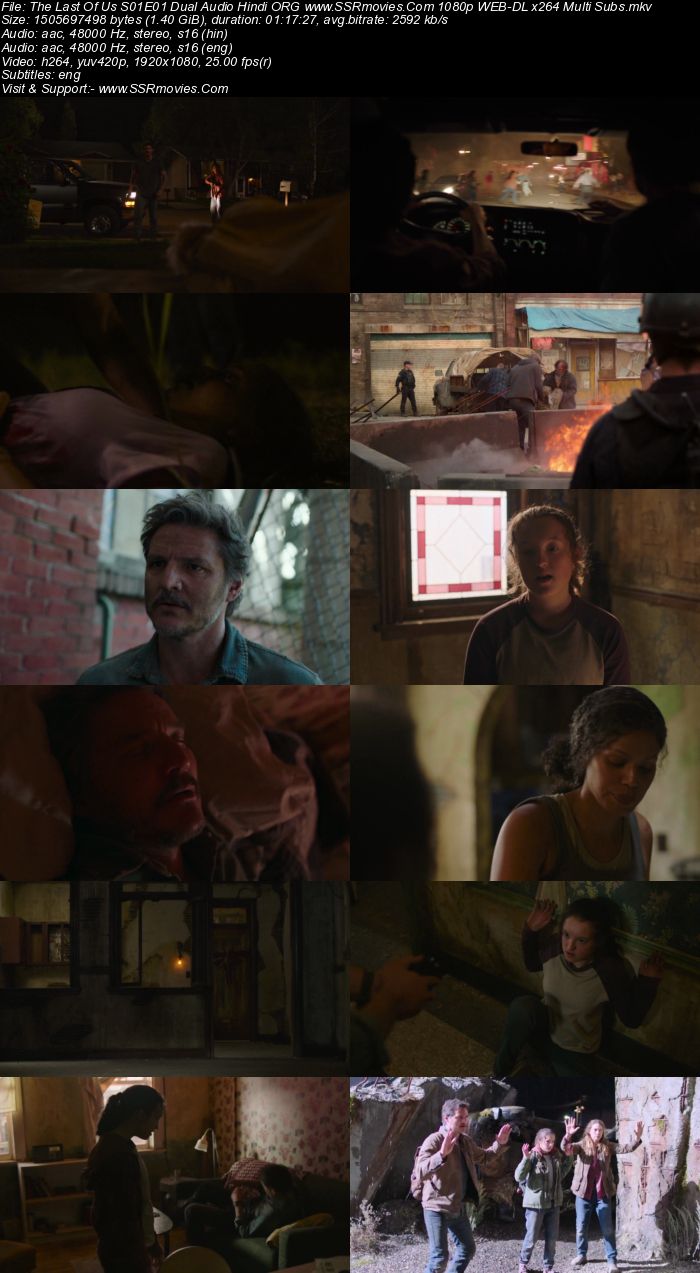 The Last Of Us S01 Complete Dual Audio Hindi ORG 1080p 720p 480p WEB-DL x264 Multi Subs Download