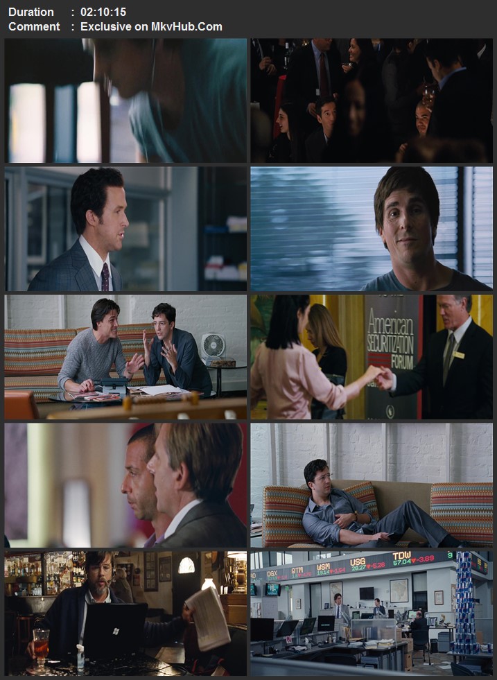 The Big Short 2015 English 720p 1080p BluRay x264 ESubs Download