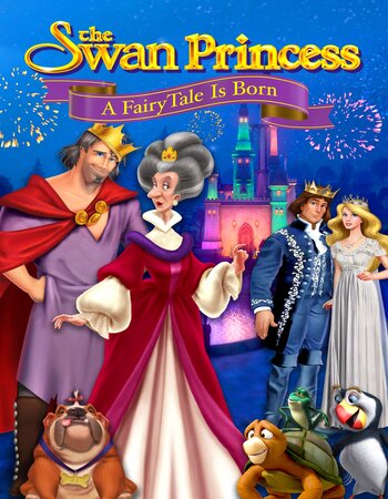 The Swan Princess: A Fairytale Is Born 2023 Dual Audio Hindi (ORG 5.1) 1080p 720p 480p WEB-DL x264 ESubs Full Movie Download