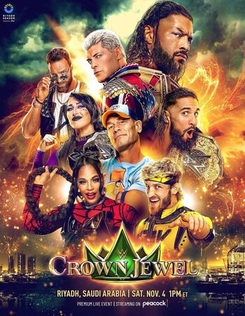 WWE Crown Jewel 2023 PPV 1080p 720p 480p WEBRip x264 Download