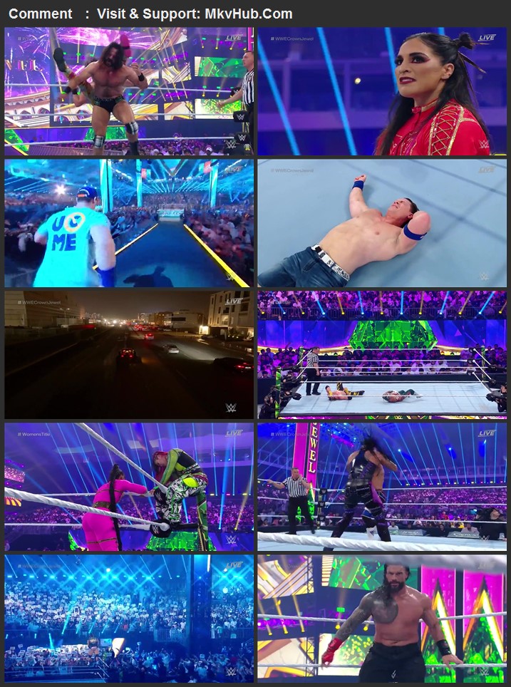 WWE Crown Jewel 2023 720p,1080p PPV WEBRip x264 6.3GB Download